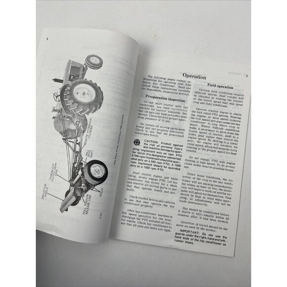 John Deere 21 and 31 Hay Conditioners Operator's Manual OM H90845H - Picture 9 of 11